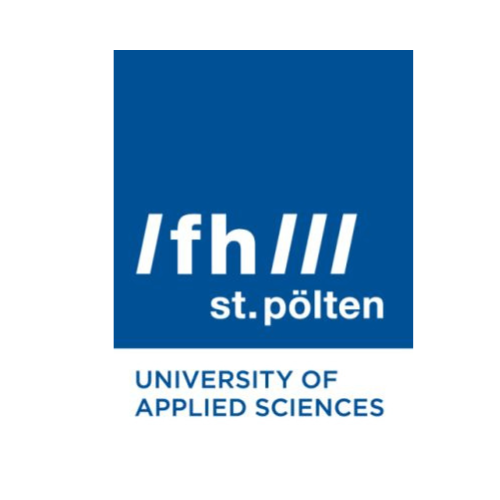 Das Logo der FH St. Pölten University of Applied Science